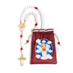 Terço de plástico em corda - 8 mm