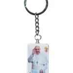 Porta-Chaves de Metal com Papa Francisco