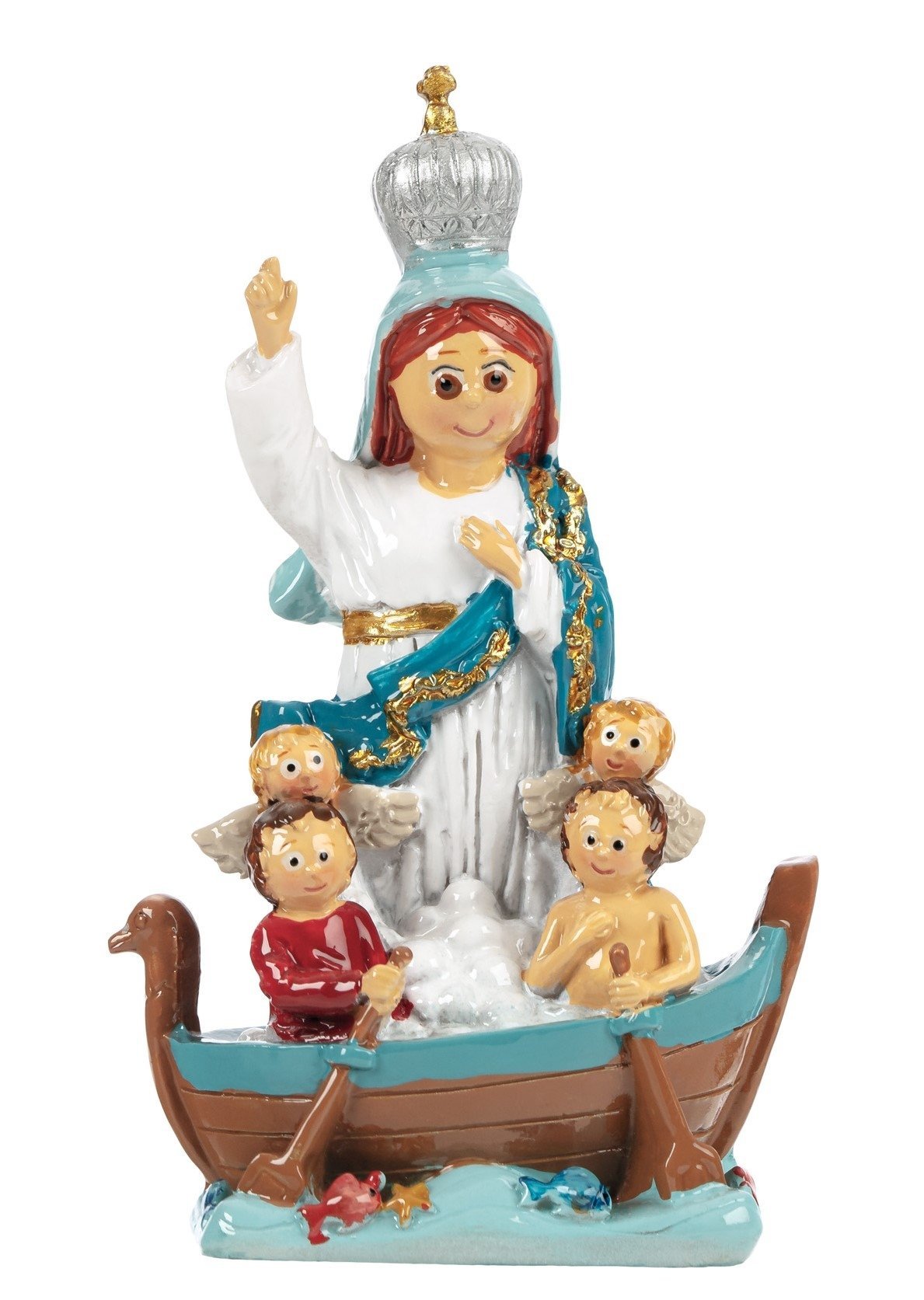 1235984902_Nossa_Senhora_dos_Navegantes_2.jpg Estátua em resina - Coleção Lello & Lilla - Image 1