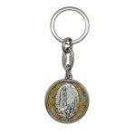 Porta-Chaves de Metal redondo c/resina Florida, Aparição, Sortido misto