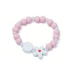 Pulseira de Madeira Infantil c/Flor - Cores Sortidas - Image 5