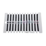 Pulseira de Corda e Missanga de cor c/ Cruz Hematite 8x8, Cores Variadas - Image 2