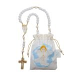 Terço de plástico em corda - 8 mm