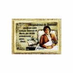 Iman em madeira folhas - Alexandrina de Balasar Deitada Ouro