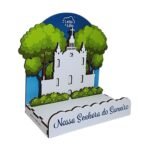 Mini Expositor em Madeira,Coleção L&L, Nossa Senhora do Sameiro - Image 3