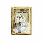 Iman em madeira folhas - Francisco c/Nª Senhora de Fátima