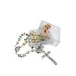 Terço de Porcelana, 8mm, c/caixa