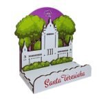 Mini Expositor em Madeira,Coleção L&L,Santa Teresinha - Image 3