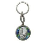 Porta-Chaves de Metal redondo c/resina Florida, Aparição, Sortido misto - Image 10