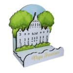 Mini Expositor em Madeira,Coleção L&L, Papa Francisco - Image 3