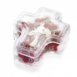 Terço de Madeira Perfumada 4MM c/caixa formato Cruz - Image 4