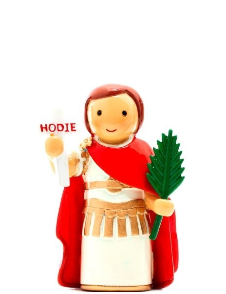 1892634646_38_-_I160030YX_Santo_Expedito.jpg Estátua em resina - Colecção LDW - Image 1