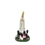 Imagem em Resina da Aparição de Fátima - 15cm