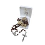 Terço em Madeira, 7mm, Caminhada do Peregrino