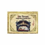 Iman em madeira folhas - São Torcato Urna