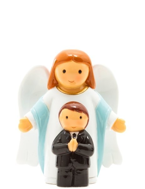 2101023001_13_-_I175541YX-1_Anjo_1___Comunh__o_Menino.jpg Estátua em resina - Colecção LDW - Image 1