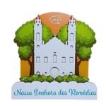 Mini Expositor em Madeira,Coleção L&L,Nossa Senhora dos Remédios - Image 2