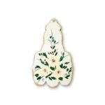 Iman em MDF c/Nossa Senhora de Fátima, pintada à mão, 9x5.50cm