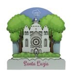 Mini Expositor em Madeira,Coleção L&L, Santa Luzia - Image 2