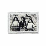 Iman em madeira folhas - 3 Pastorinhos Prata