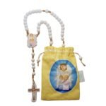 Terço de plástico em corda - 8 mm