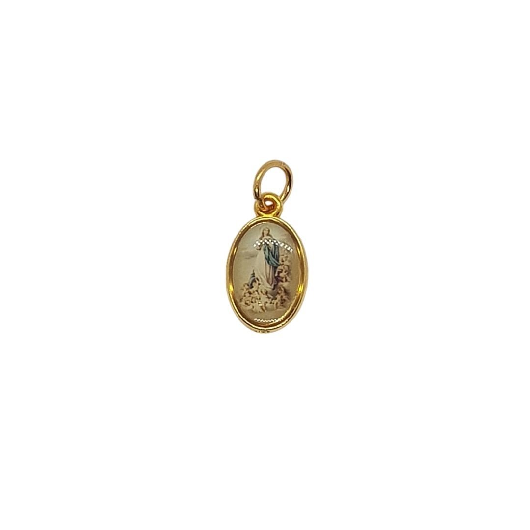 2489545893_MD559_____0_40_.jpg Medalha Oval c/foto Vitrificada de Nossa Senhora da Conceição,1.8cm - Image 1
