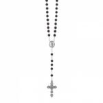 Terço Pedra Onix 6MM