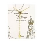 Terço Banhado a Ouro 18K c/contas de Pérolas 2MM - Fátima