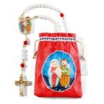 Terço de plástico em corda - 8 mm