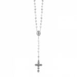 Terço em Pedra Howlite 6MM