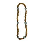 Pulseira Terço  em madeira de oliveira, 6mm, Santo personalizável - Image 2