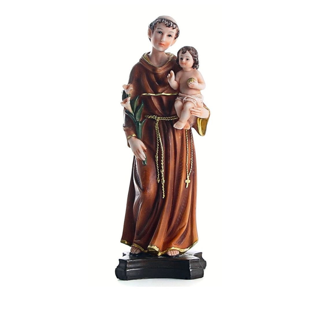 3100263304_I8077A1____5_00__Santo_Antonio_15cm.jpg Imagem em Resina Santo António - 15cm - Image 1