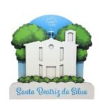 Mini Expositor em Madeira,Coleção L&L,Santa Beatriz da Silva - Image 2