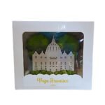 Mini Expositor em Madeira,Coleção L&L, Papa Francisco - Image 4