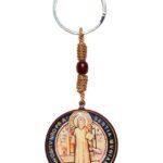 Porta-Chaves Redondo com São Bento