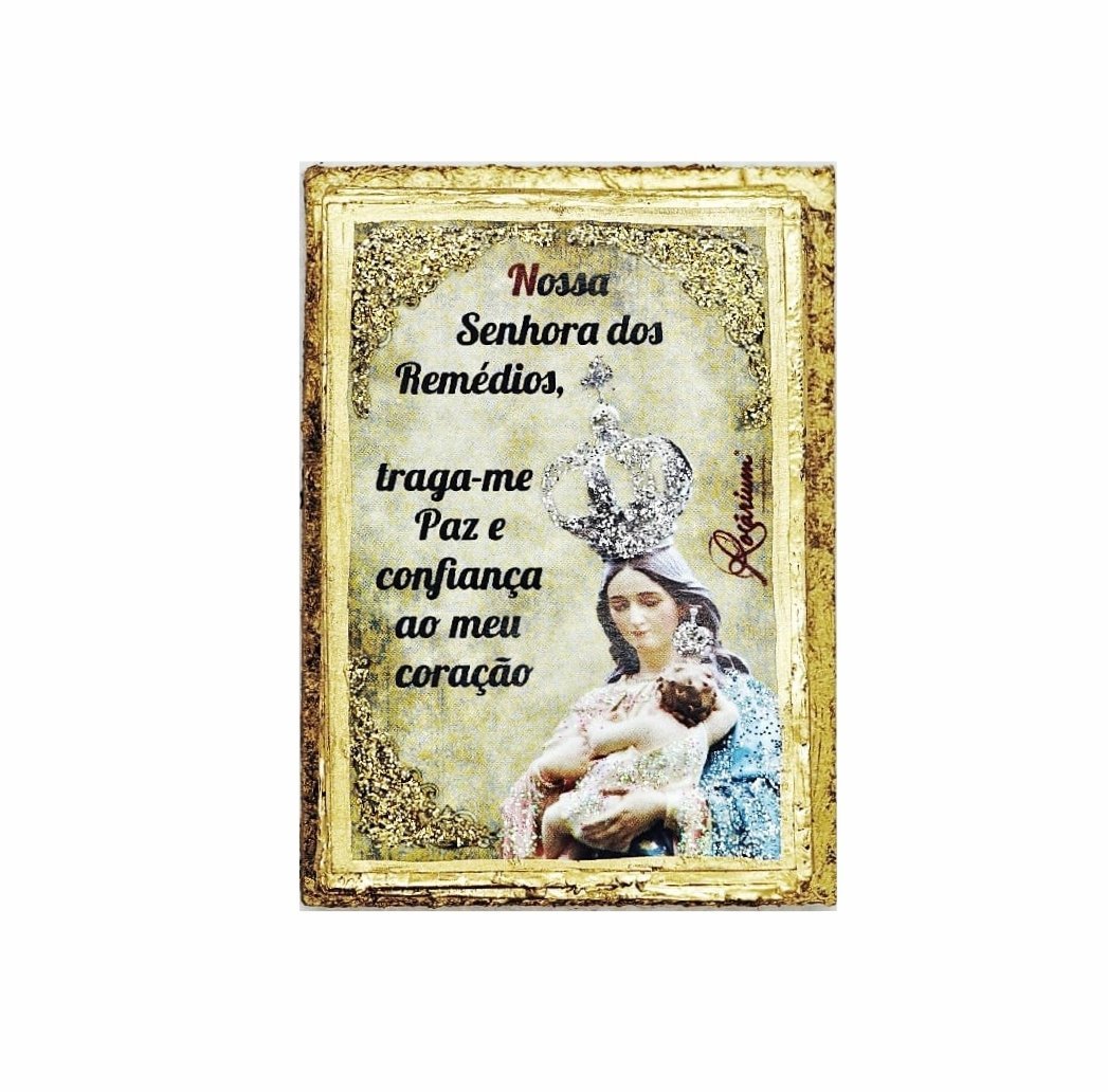 3276924997_Imane_34.jpg Iman em madeira folhas – Nª Sra dos Remédios - Image 1