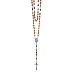 Terço de Madeira formato de bolota, 9mm - Image 2