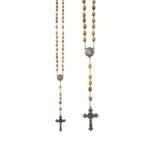 Terço de Madeira de Oliveira Oval 8/10, São Bento c/caixa - Image 2