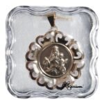 Medalha Estampada c/ Nª Srª do CramoDourada