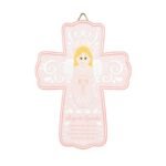 Cruz em resina - RosaColeção Lello & Lilla