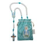 Terço de plástico em corda - 8 mm