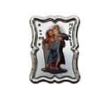 Iman Prateado Quadrangular c/ São Cristovão