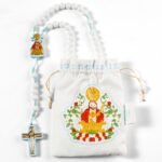 Terço de plástico em corda - 8 mm