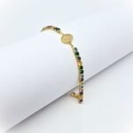 Pulseira Banhada a Ouro 18K c/Zircónias 4MM - Image 2