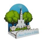 Mini Expositor em Madeira,Coleção L&L,Nossa Senhora de Fátima - Image 4