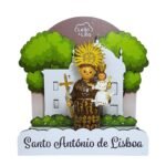 Mini Expositor em Madeira,Coleção L&L,Santo António de Lisboa