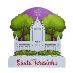 Mini Expositor em Madeira,Coleção L&L,Santa Teresinha - Image 2