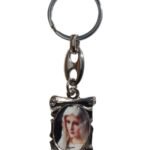 Porta-Chave de MetalFoto Oval