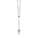 Terço de Cristal Vidrado c/Anilhas 5MM, c/caixa 5x5 - Image 2