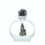 Frasco de Vidro c/ Medalha 6CM